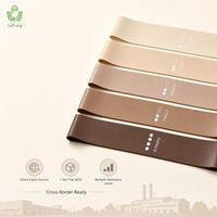 Ensemble de bandes de résistance en boucle, 5 bandes circulaires pour les hanches, pour squats, étirements des fessiers, yoga, pilates, équipement d'entraînement à domicile, fournisseur OEM personnalisé