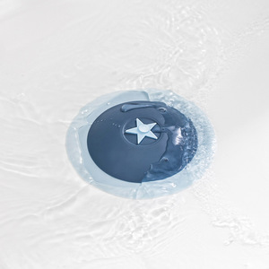 Creative Push Switch Sink Filter Screen TPR Material Drain Cover For Kitchen Floor Use - Product Image 4