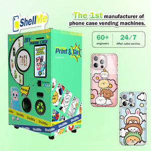 Shellme เครื่องพิมพ์เคสโทรศัพท์นวัตกรรมทางการค้าเครื่องจำหน่ายเคสโทรศัพท์แบบทำมือหน้าจอสัมผัสเครื่องพิมพ์เคสโทรศัพท์ - Product Image 1