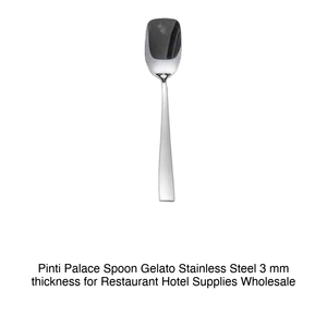 Cuillère à glace Pinti Palace en acier inoxydable 18/10, épaisseur 3 mm Pintinox - Product Image 2