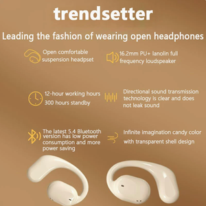 Audífonos True Translation BT de 9.ª Generación con Soporte Multi-idioma, Diseño Deportivo de Oreja Abierta con Conducción de Aire - Product Image 2