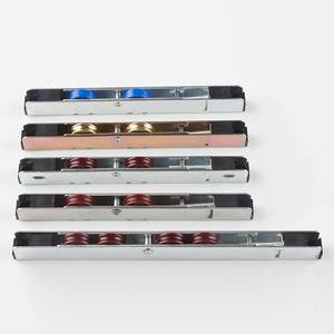 معدات UPVC U groove U عجلة مزدوجة زجاج نافذة عجلات دوارة انزلاق ونافذة عجلة بكرة الحديد - Product Image 3