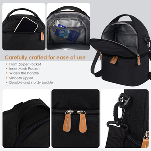 Bolsa de Almuerzo Grande de 13L, Plegable, de Poliéster, Doble Aislamiento, Resistente, a Prueba de Fugas, Reutilizable, para Hombres y Mujeres, con Diseños Modernos para el Trabajo - Product Image 5