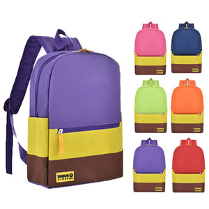 กระเป๋าเป้สะพายหลังนักเรียนแบบ unisex พิมพ์ลายได้ตามต้องการ แฟชั่น กันน้ำ พร้อมซิปปิด ขนาด 14 นิ้ว - Product Image 1