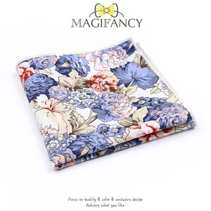 Mouchoir <span class=keywords><strong>vintage</strong></span> imprimé fleuri 23cm 100% coton mouchoir femmes hommes fête de mariage poche carré cadeau costume <span class=keywords><strong>cravate</strong></span> accessoire assorti - Product Image 6