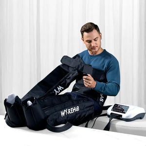 Terapia de masaje de compresión de aire secuencial profesional Bota de recuperación de pies y piernas Presoterapia para sistema de recuperación de piernas IPC06 - Product Image 1