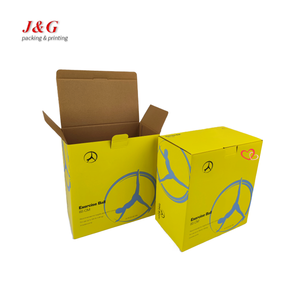 <span class=keywords><strong>Boîte</strong></span> en <span class=keywords><strong>carton</strong></span> ondulé pour l'emballage de balles de yoga, équipement de fitness durable du fabricant, avec logo personnalisé - Product Image 4
