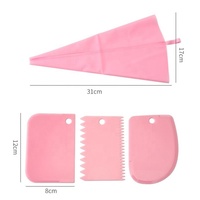 Ensemble de 20 poches à douille en acier inoxydable pour pâtisserie, douilles à pâtisserie pour la décoration de gâteaux, accessoires de cuisine
