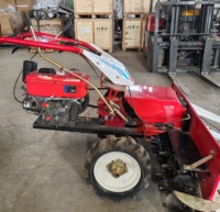 Moissonneuse-Lieuse 180E/9HP à Moteur Diesel Refroidi par Eau pour Blé, Riz, Soja, Fourrage et Paille