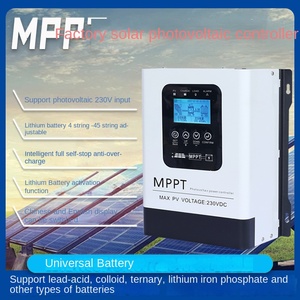 Contrôleur solaire MPPT optimal avec écran LCD, batterie 12V/24V, modèle MPPT-LCD 13248W, puissance PV maximale, chargeur photovoltaïque pour 150V - Product Image 4
