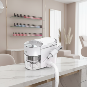 Trapano per Unghie Professionale con Motore Brushless e Aspiratore Elettrico Silenzioso in Acciaio Inox per Saloni di Bellezza - Product Image 4