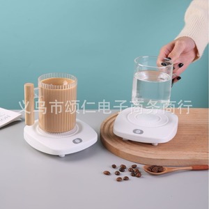 เครื่องตีฟองนมไฟฟ้าแบบแม่เหล็กทรงสี่เหลี่ยม ดีไซน์มินิมอล สำหรับกาแฟและชา - Product Image 4