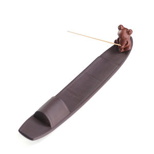 Soporte creativo para palo <span class=keywords><strong>de</strong></span> incienso <span class=keywords><strong>de</strong></span> rana americana europea, Base <span class=keywords><strong>de</strong></span> madera <span class=keywords><strong>de</strong></span> arcilla púrpura para madera <span class=keywords><strong>de</strong></span> agar, Sándalo, uso religioso transfronterizo - Product Image 1