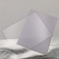 Panneau imprimable en polycarbonate rigide pour signalétique de guidage d'allées de magasin, signalétique de guide de centre commercial, épaisseur et dimensions personnalisables
