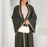 Abrigo de Chifón Reversible Minimalista para Mujer