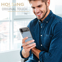 Casing Pelindung Ponsel Anti Jatuh dan Tahan Banting untuk Samsung Galaxy Z Flip 7 6 5 4 3 dan Motorola Razr 40 50 40ultra
