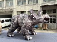 Décoration Jurassic Park, dinosaure gonflable géant, dragon, réplique de rhinocéros gonflable géant, modèle publicitaire