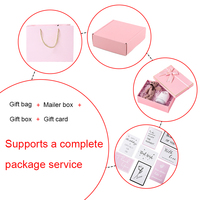 Luxus High-End Mint Green Pink Ring Boxen Benutzer definierte Logo Papier verpackungs tasche für Schmuck Ohrringe mit Schwamm Premium Versand