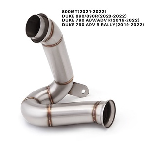 Silencieux d'échappement pour moto <span class=keywords><strong>KTM</strong></span> DUKE790 Duke 890R CF800MT <span class=keywords><strong>790ADV</strong></span> avec retrait du tambour dans la section centrale - Product Image 2