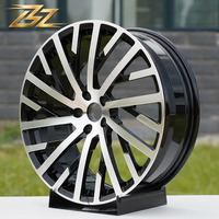 Jantes forgées monobloc BZ Discount Matte Black pour voitures particulières 19 20 22 24 pouces 5x112 pour Audi Benz VW