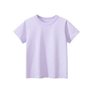 T-shirts d'été personnalisables avec logo pour enfants, filles et garçons, en coton respirant, à manches courtes et col rond, pour enfants et adolescents - Product Image 5