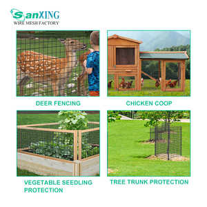 PVC Coated Welded Wire <b>Mesh</b> Roll Galvanized Iron Hardware Cloth for Garden Fence Animal Protection - Product Image 6