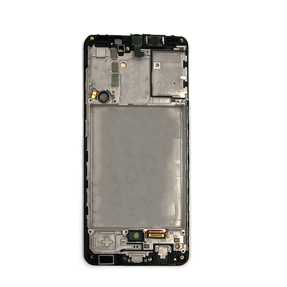 Экран для мобильного телефона, ЖК-дисплеи для Samsung Galaxy A31 A315 с рамкой, запчасти для сотовых телефонов AMOLED