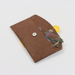 Pochette souple pour lunettes en polyester Pochette pour lunettes de soleil en feutre pour lunettes - Product Image 1