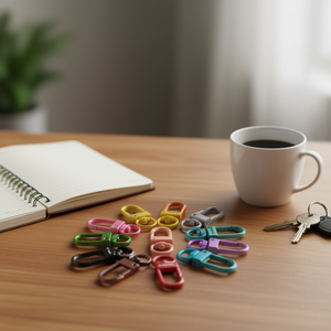 Porte-clés en alliage métallique DingHong, 25 couleurs, fermoir à homard tendance, cadeau personnalisé pour mariage, anniversaire, Noël, souvenirs de vacances - Product Image 2