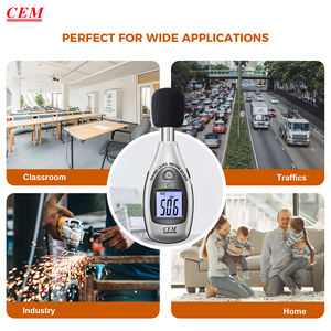 Medidor de nível sadio compacto do tamanho Handheld do bolso: 31.5Hz à frequência 8kHz com precisão do ± 3.0dB com preço emocionante - Product Image 5