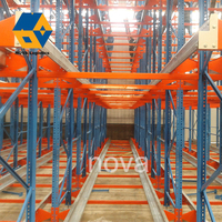 Système de rayonnage Drive-in durable avec revêtement en poudre et certification CE