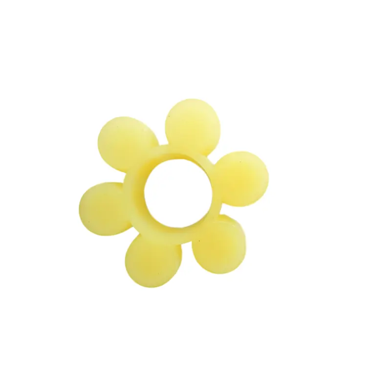 T-tipi poliüretan erik çiçeği ped altıgen kaplin elastik yastık yıldız erik ped poliüretan ürünleri