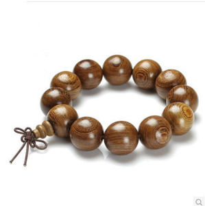 Bijoux en perles de bois wengé, grande taille, 15mm et 20mm, bracelet de prière, <span class=keywords><strong>bali</strong></span>, - Product Image 1