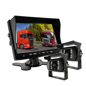 1080p Ahd Trasera Voiture Camara De Seguridad Para Auto 7 Pouces Moniteur Vue Arrière Système De Caméra De Recul Pour Camion