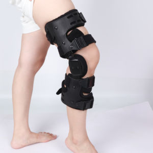Soporte con bisagras OA ortopédico certificado CE ajustable artritis alivio del dolor rehabilitación poliéster <span class=keywords><strong>rodillera</strong></span> - Product Image 2