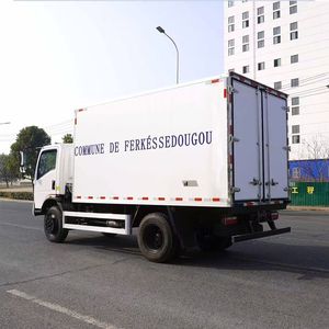 Camion frigorifique Sinotruk 4x2 12 tonnes personnalisé avec isolation thermique pour le transport en chaîne du froid de légumes, fruits et viandes sur le marché mondial - Product Image 3