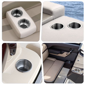 Stainless Steel Boat Cup Holder Marine Hardware Drink Holder For <b>Yachts</b> And RVs - Product Image 4