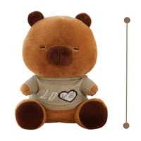 Peluche géante Capybara, adorable coussin à câliner, jouet en peluche pour enfants, cadeau en peluche doux Kawaii Mochi