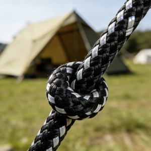 Custom Outdoor High-Strength Nylon Eco-Friendly Reflective Durable Wear-Resistant Windproof Tent Peg Strap Camp Rope Embossing