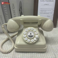 Meilleure Vente : Téléphone Antique Décoratif pour Livre d'Or Audio de Mariage, Téléphone Enregistreur Audio pour Invités