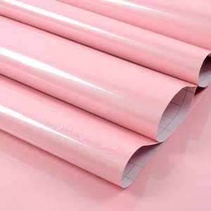 Papel Tapiz Rosa Autoadhesivo <span class=keywords><strong>de</strong></span> PVC, Papel Tapiz Brillante Rosa <span class=keywords><strong>para</strong></span> Encimera <span class=keywords><strong>de</strong></span> <span class=keywords><strong>Cocina</strong></span>, Decoración <span class=keywords><strong>de</strong></span> <span class=keywords><strong>Vinilo</strong></span> <span class=keywords><strong>para</strong></span> Pared - Product Image 4
