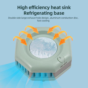 Mini Nevera Portátil para Bebidas, Enfriador Rápido de Cerveza, Leche, Café, Enfriador de Bebidas de Escritorio, Cubo de Hielo Personal - Product Image 6