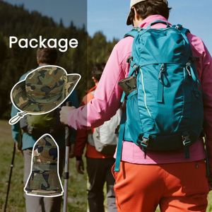 Camouflage Tactical Boonie <b>Hat</b> Caps Camo <b>Men</b> Outdoor Sports <b>Sun</b> Bucket <b>Hats</b> - Product Image 6