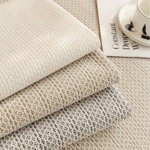 Chenille Sofa Cushions All Season Fixed Anti Slip Seat Covers Light Luxury Style General Use Solid Color Milk Coffee Gray <b>White</b> - Product Image 3