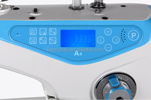 Used Jack Industrial Single Lockstitch <b>Sewing</b> <b>Machine</b> Automatic Electronic Computer Programmable <b>Machine</b> with <b>Table</b> - Product Image 4