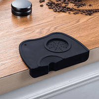 Tapis de pressage pour café expresso en silicone, support de tamper d'angle antidérapant, outils de pressage pour barista
