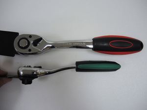ด้ามจับวงล้อโค้งแบบพลิกกลับได้คุณภาพระดับพรีเมี่ยม1/4 ''dr 3/8 ''Dr. 1/2รองรับการปรับแต่ง OEM แบบ DIY - Product Image 3