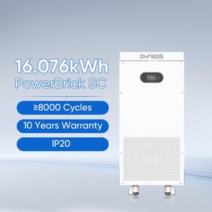 Paquete de Baterías <span class=keywords><strong>Dyness</strong></span> Smart <span class=keywords><strong>BMS</strong></span> 51.2V 314Ah LiFePO4 16kWh, Más de 8000 Ciclos, Control Remoto para Almacenamiento Solar Residencial - Product Image 1