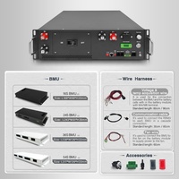 Système de gestion de batterie haute tension BMS 168S537.6V 125A Solution de stockage d'énergie BMS Solution d'alimentation UPS pour batterie au lithium HV