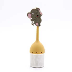 Hot Bán Elephant Shape Thép Không Gỉ 304 Tea Infuser Lọc Nâng Lên Khuếch Tán Elephant - Product Image 1